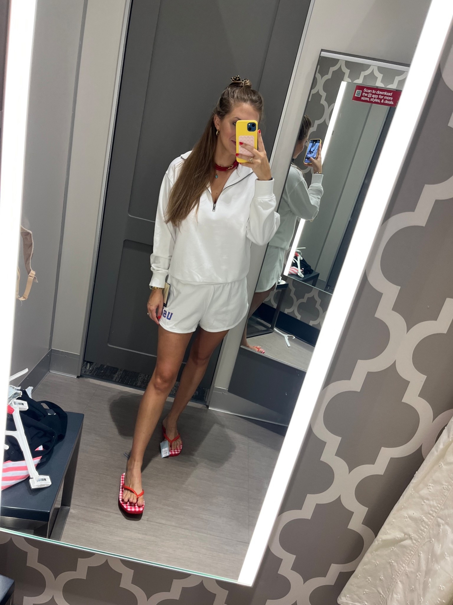 Target 4th of July outfit options 
This sweat set is so cute and easy to throw on after a long day in the sun! 
Small in both pieces 

#LTKActive #LTKSeasonal #LTKFindsUnder50