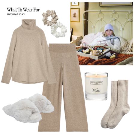 Boxing Day cosy style ✨

Loungewear, wide leg cashmere trousers, turtle neck, arket, white company, slippers, cashmere socks, candle  

#LTKstyletip #LTKeurope #LTKSeasonal