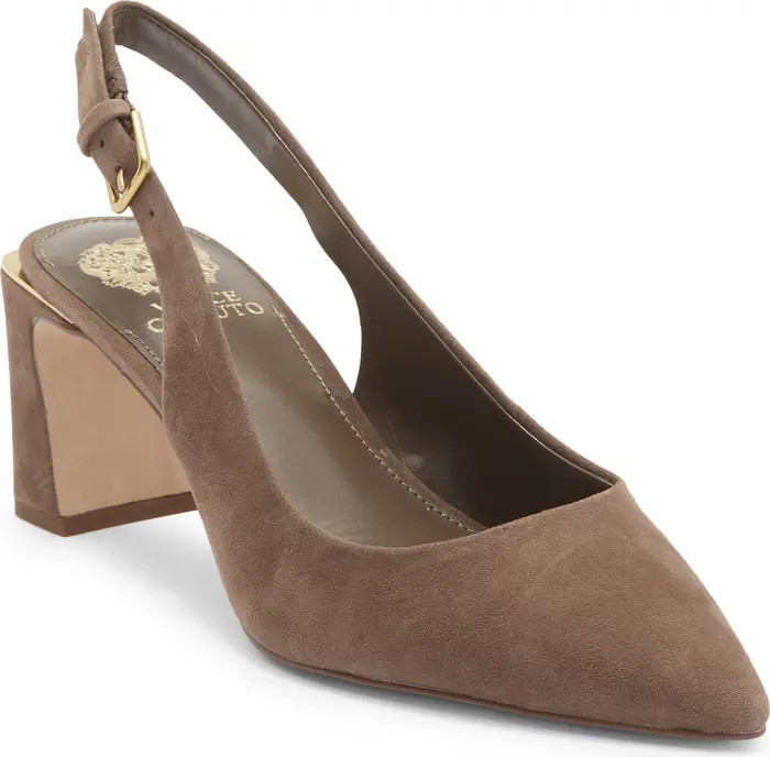 Vince Camuto Hamden Pointed Toe Slingback Pump (Women) | Nordstrom | Nordstrom