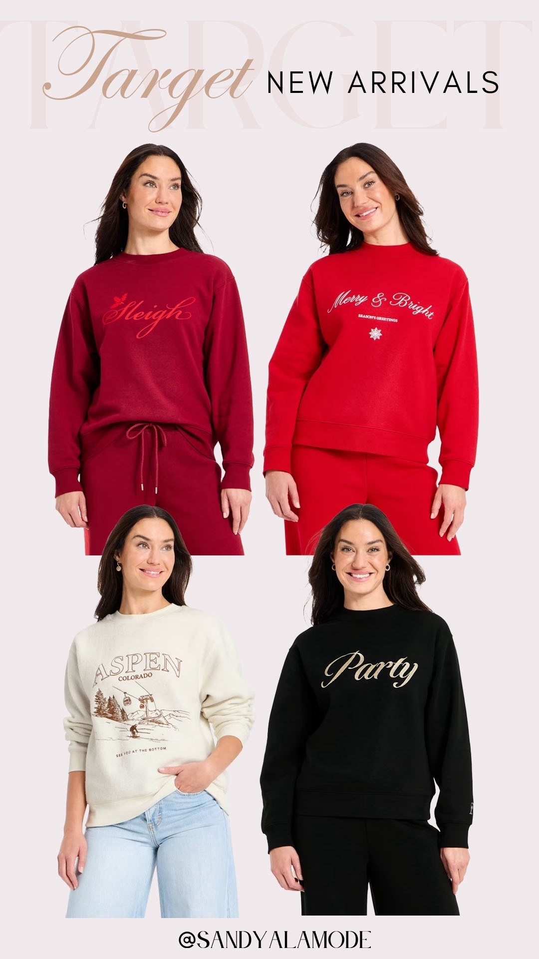 Target new arrivals. Target fashion. Target holiday style. Target Christmas sweatshirt. Target holiday graphic sweatshirt  

#LTKSeasonal #LTKStyleTip #LTKFindsUnder50