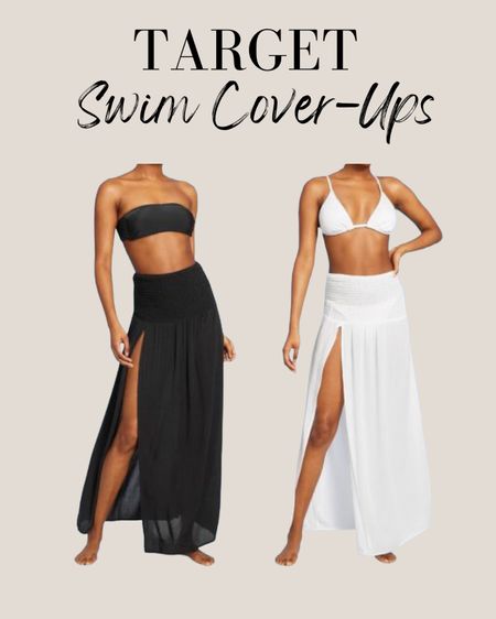 The cutest swim cover-ups from Target! 👙☀️

Smocked high-slit convertible cover-up dress, beach skirt, beachwear, bikini cover-up, gauze skirt, cover-up dress, target finds 

#LTKunder50 #LTKSeasonal #LTKfit