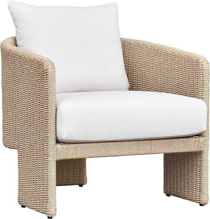 Tov Furniture Alexa Cream Outdoor Armchair | Amazon (US)