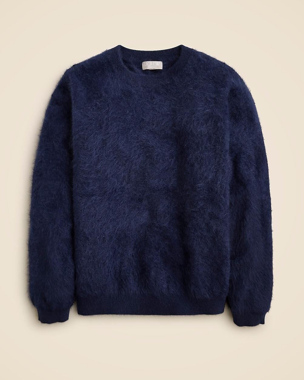 Brushed cashmere relaxed crewneck sweater | J. Crew US