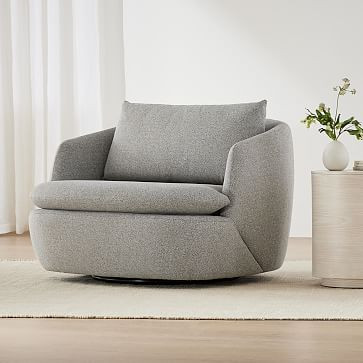 Crescent Grand Swivel Chair | West Elm (US)