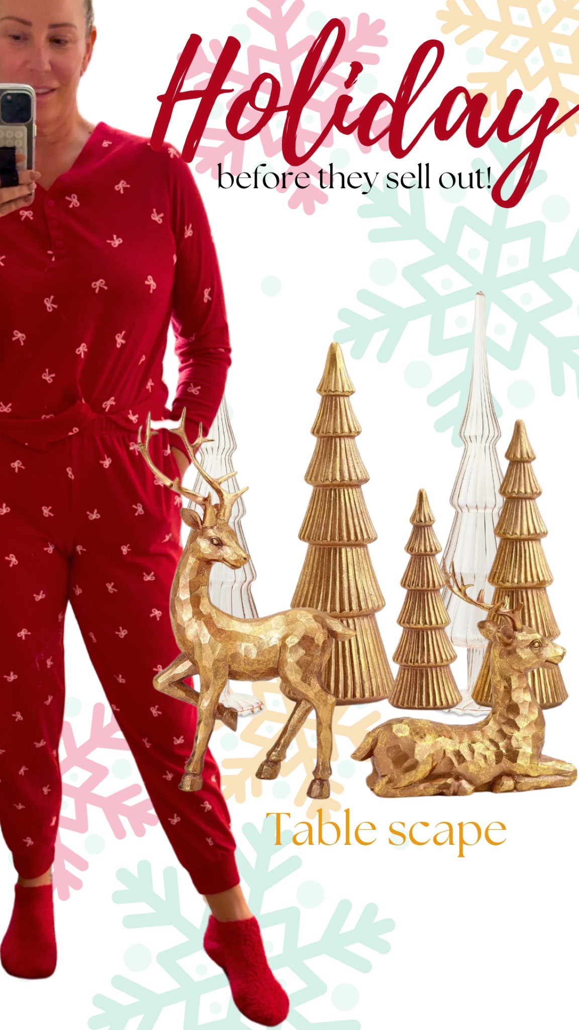 The holidays are swiftly approaching! Get your holiday decor and gear before it sells out!

PJs come in several options! So comfy and CUTE! Bows 🎀 are so in this year!

#bowpjs #holiday #holidaypjs #holidaydecore #walmart #walmartplus 

#LTKSeasonal #LTKHome #LTKHoliday