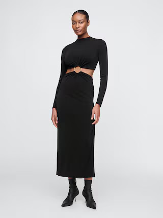 Gap × Cult Gaia Cutout Maxi Dress | Gap (US)