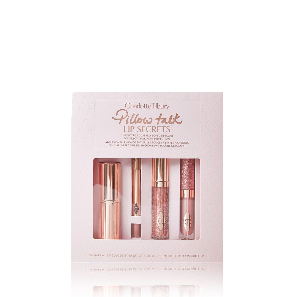 Pillow Talk Lip Secrets: Nude-pink Lip Makeup Kit  | Charlotte Tilbury | Charlotte Tilbury (US)