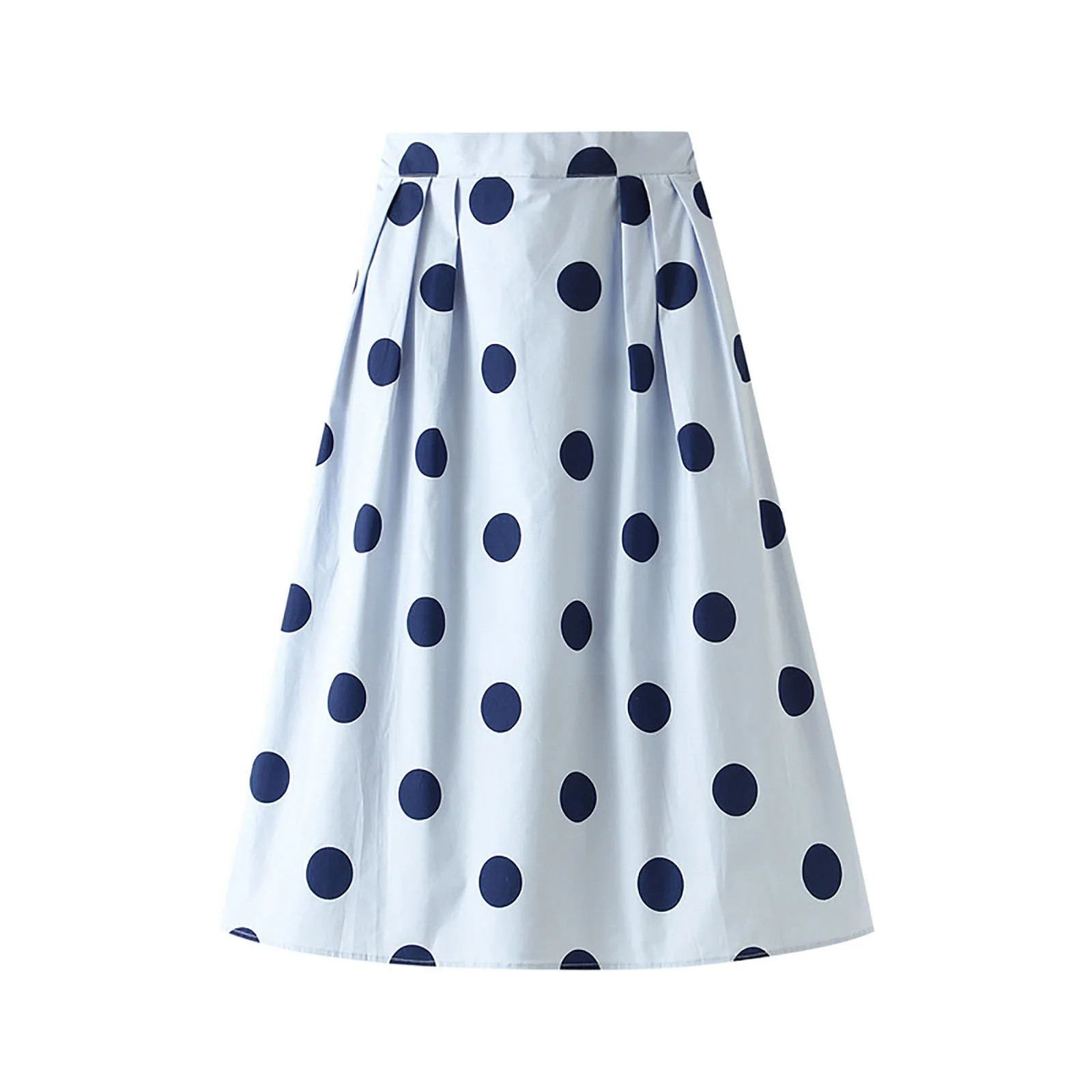 Vedolay Midi Skirt With Slit Women's Printed Skirt Chiffon Elastic Waist Ruffle Tiered Flowy Midi... | Walmart (US)