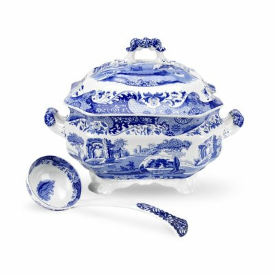 Spode Blue Italian  stunning soup tureen with Ladle-sd133 | eBay US
