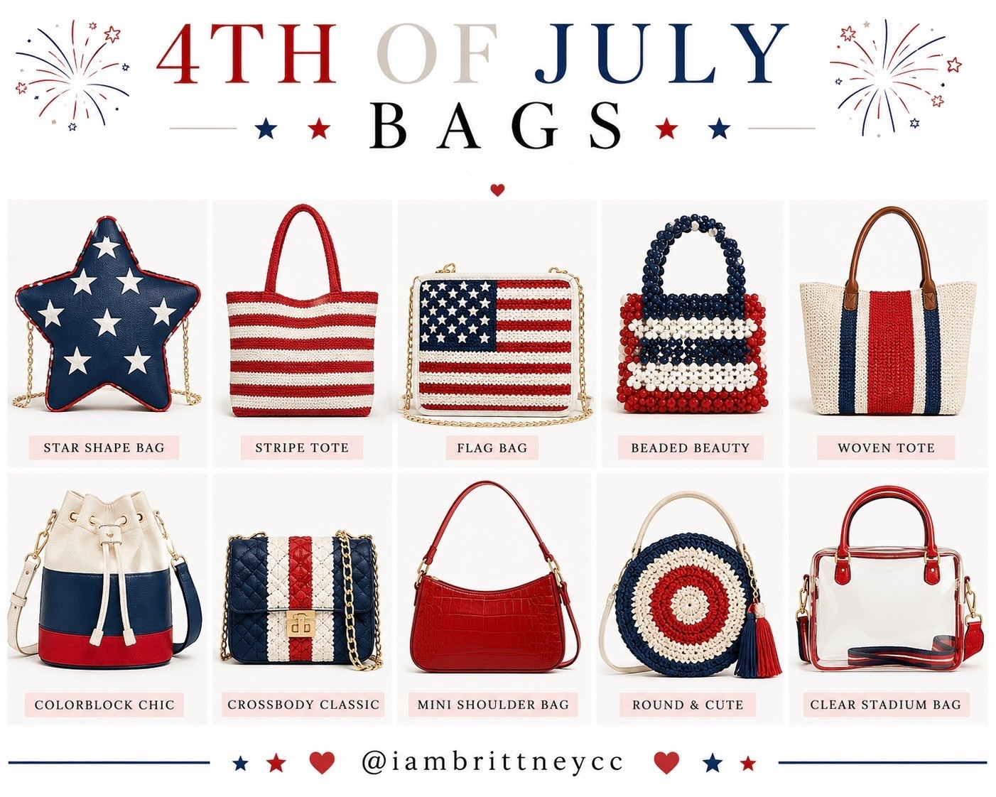 🇺🇸4th of July Bags

#LTKgrwm #LTKootd #LTKSeasonal