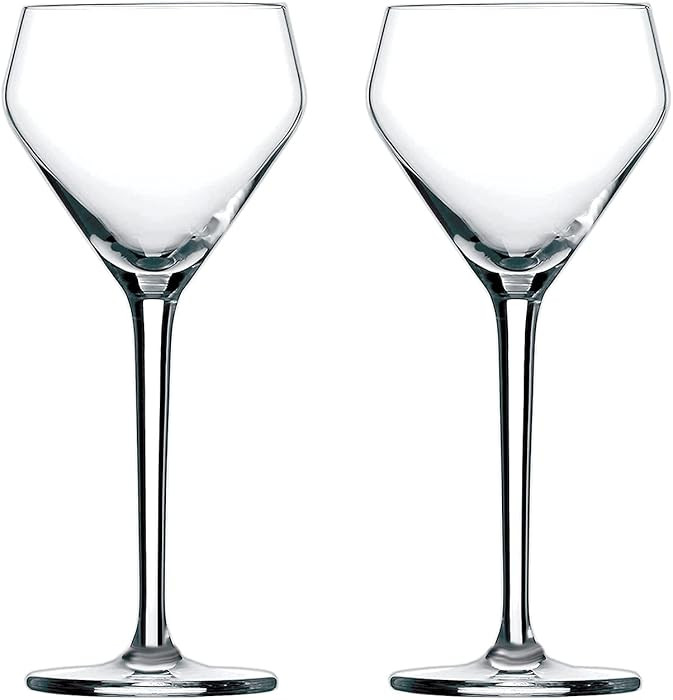 Amehla x The Educated Barfly Collection Coupe Glass Handblown Teardrop Nick and Nora Cocktail Gla... | Amazon (US)