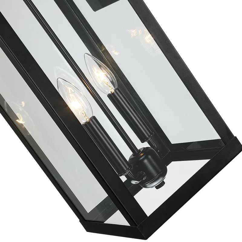 Gaudencia 2 - Bulb 25.74'' H Outdoor Wall Lantern | Wayfair North America