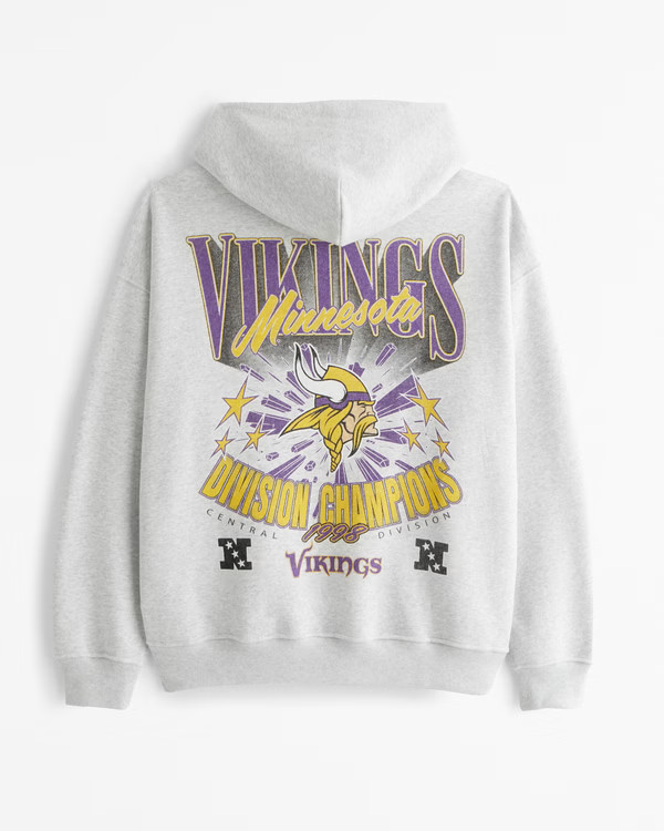 Chicago Bears Graphic Popover Hoodie | Abercrombie & Fitch (US)