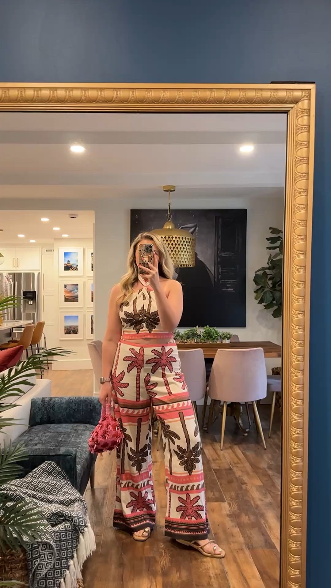 The cutest vacation matching set! So lightweight and comfortable. Summer outfits, vacation outfit. Summer outfit. Wearing a 12 bottoms but should’ve sized down and a L top. 

#LTKTravel #LTKMidsize #LTKSeasonal