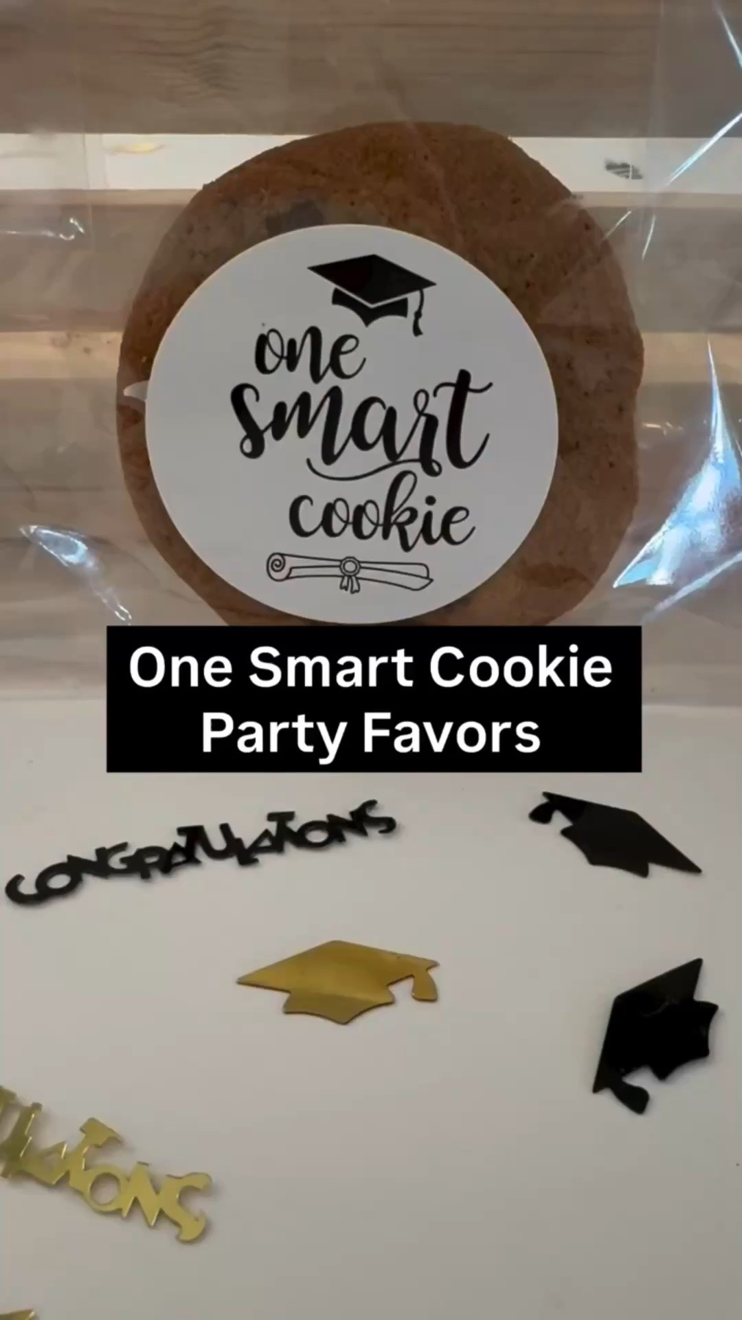 One Smart Cookie party favors! 🍪 🤓 🎉 Fun for a graduation party or end of the school year gift!

Write SHOP below for a DM 🔗.

#sprinklesofconfetti #partyinspiration #graduationpartyideas #partyfavor #onesmartcookie 

https://liketk.it/6cDK3

graduation / graduation party / graduation party ideas / party favor / party favor idea ideas / graduation season / party ideas / one smart cookie / kinder graduation / high school graduation / college graduation