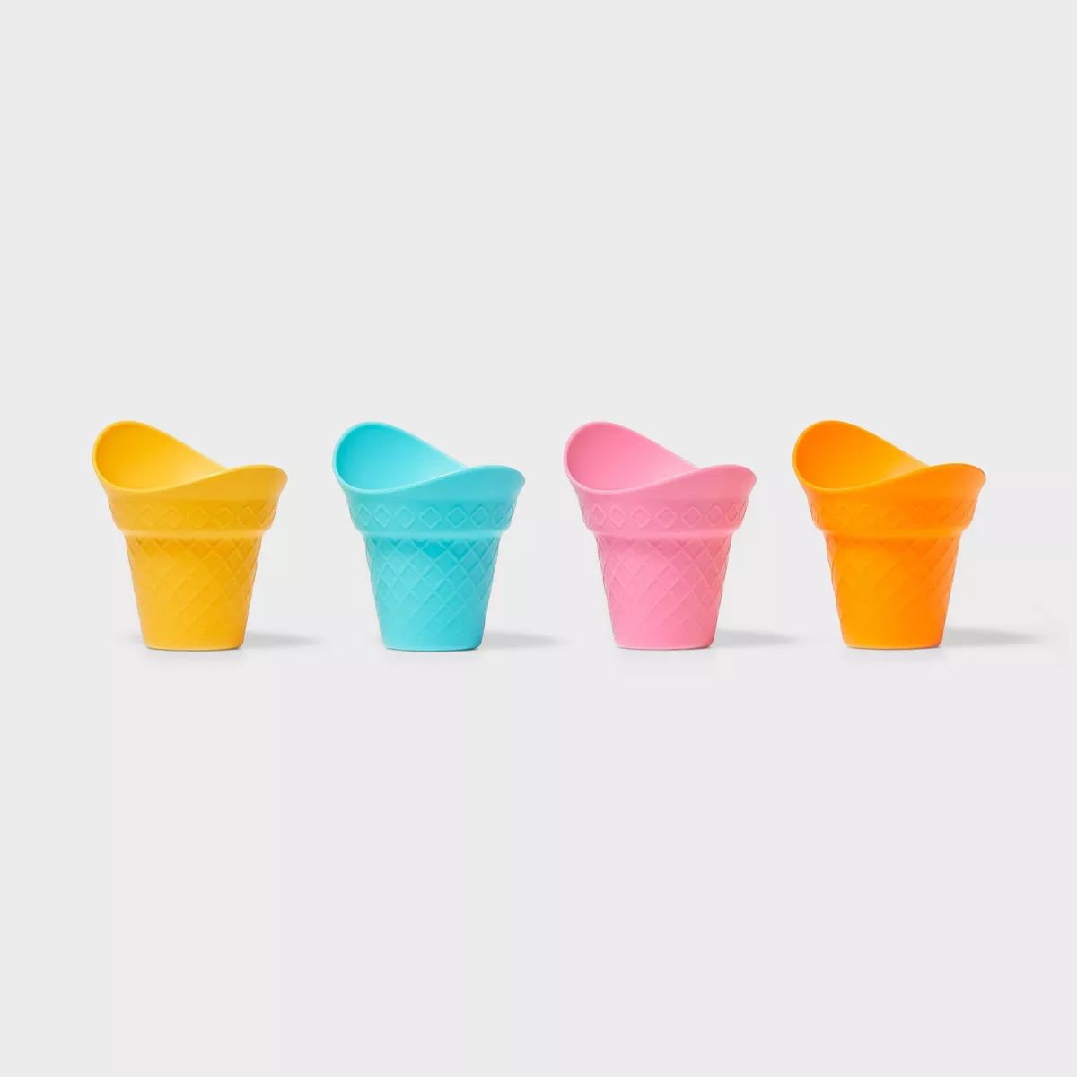 4pk Plastic Ice Cream Scoop Cones - Sun Squad™ | Target