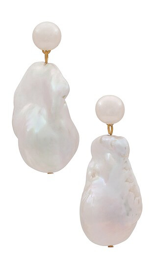Iianthia Earring in Pearl | Revolve Clothing (Global)