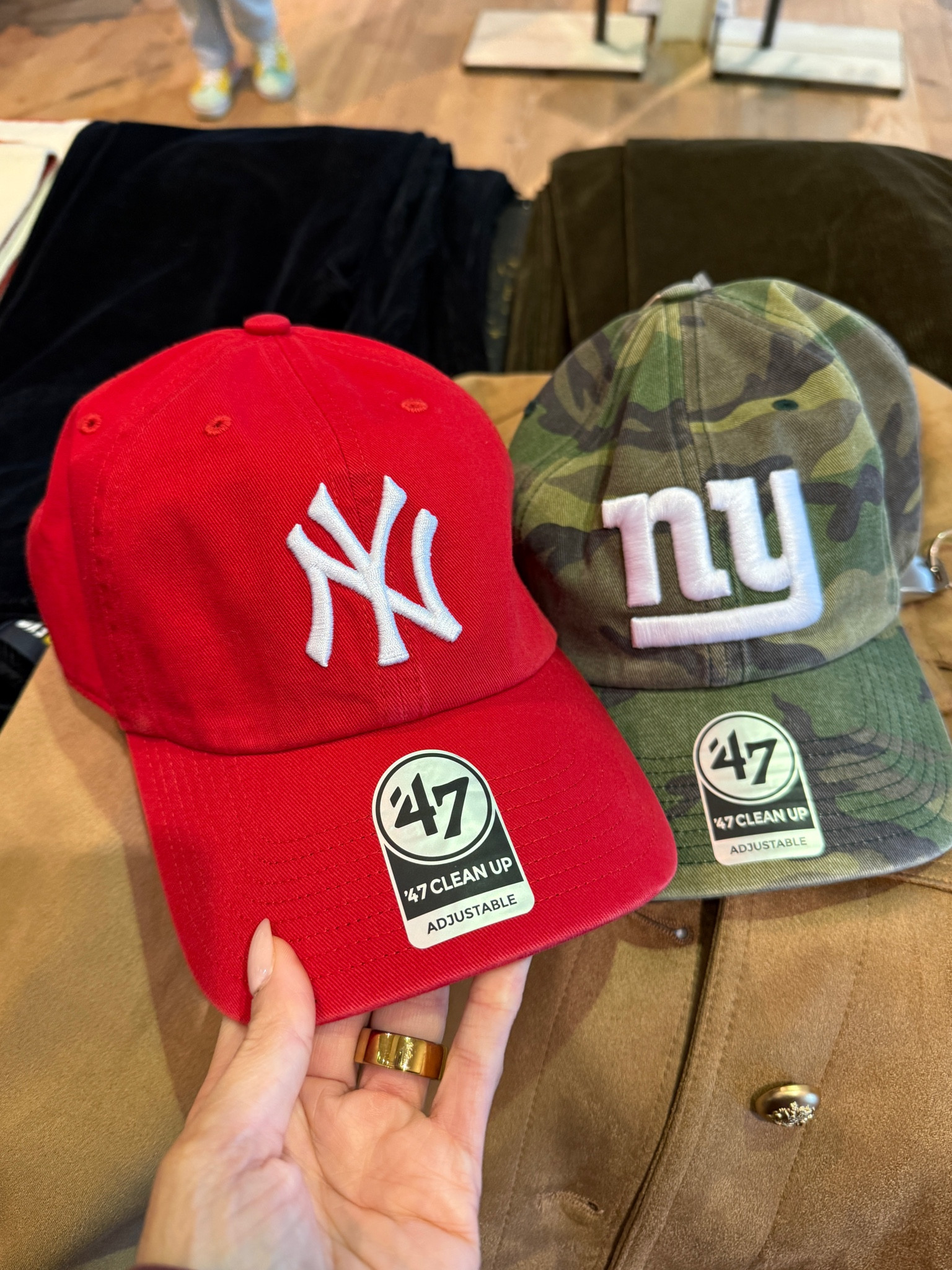 Cute baseball caps to wear this fall! 

Women’s hats, baseball caps, NY hat, Camo hat, fall hat, Anthropologie finds, Emily Ann Gemma 

#LTKGiftGuide #LTKStyleTip