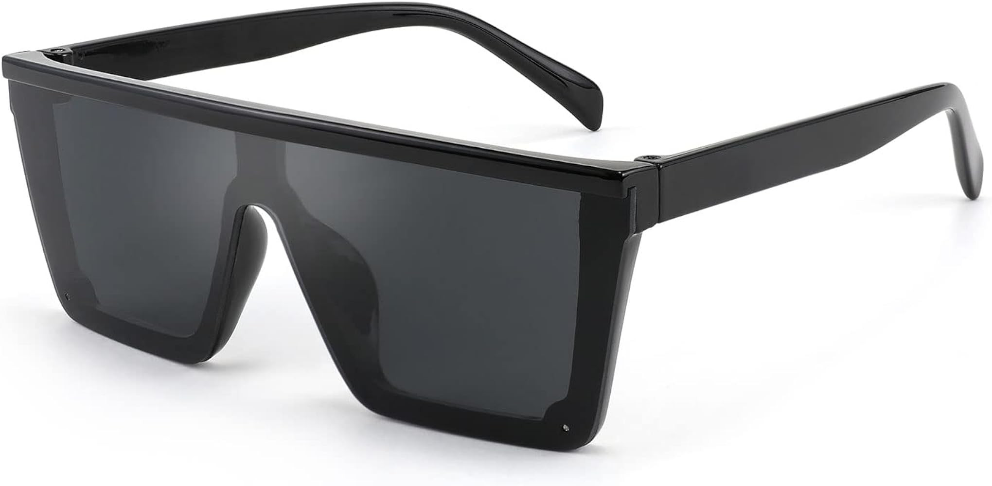 FEISEDY Kids Sunglasses, Flat Top Shield Square Sunglasses with Rimless Fashion Shades for Age 2-... | Amazon (US)