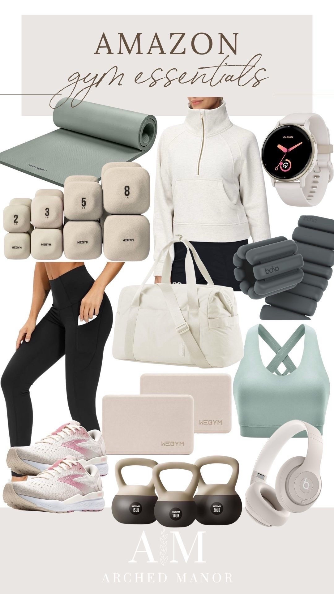 Top Amazon Gym Finds: Must-Have Fitness Gear for Your Home Workout Routine. #archedmanor #modernhome #neutralhome #homedecor #casualstyle #neutralstyle #LTKSpringSale 



#LTKmomlife #LTKfitnessgoals