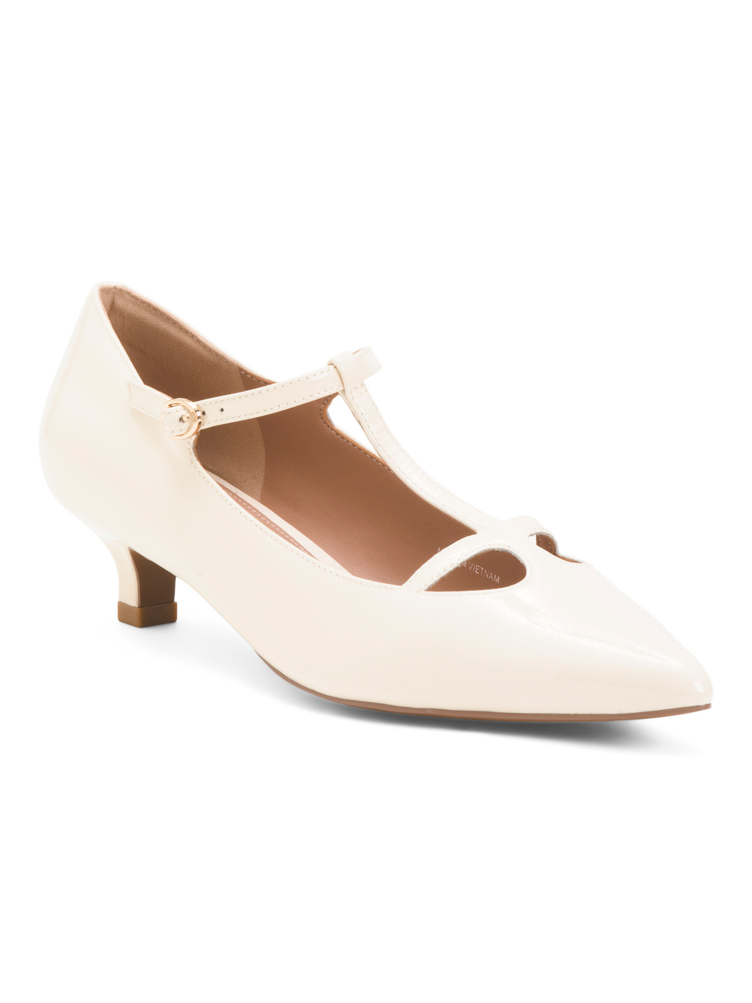 Patent Leather Celia T-strap Pumps | TJ Maxx