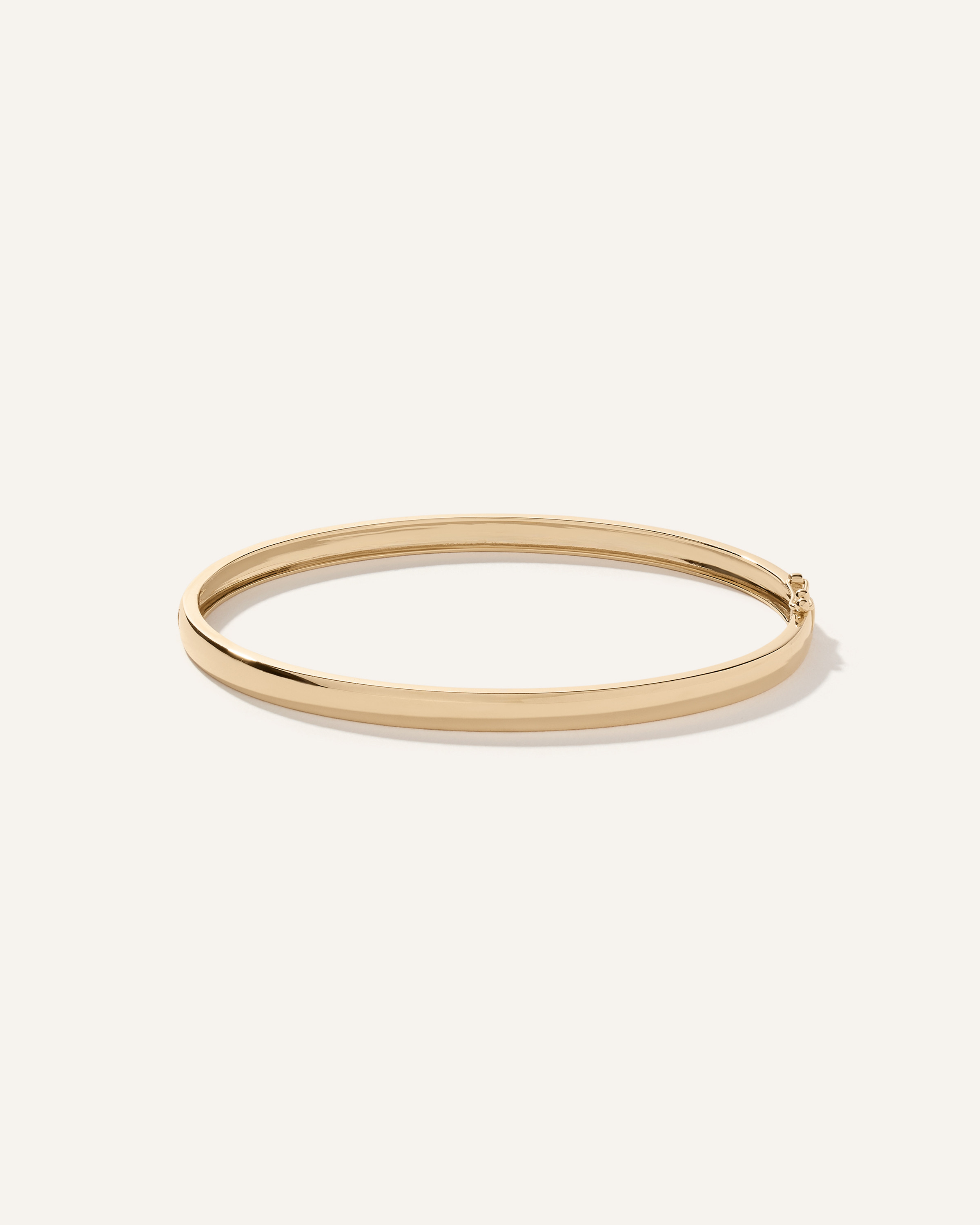 Quince | Women's 14K Gold Bold Bangle in Yellow Gold, Size 6.5 | Quince