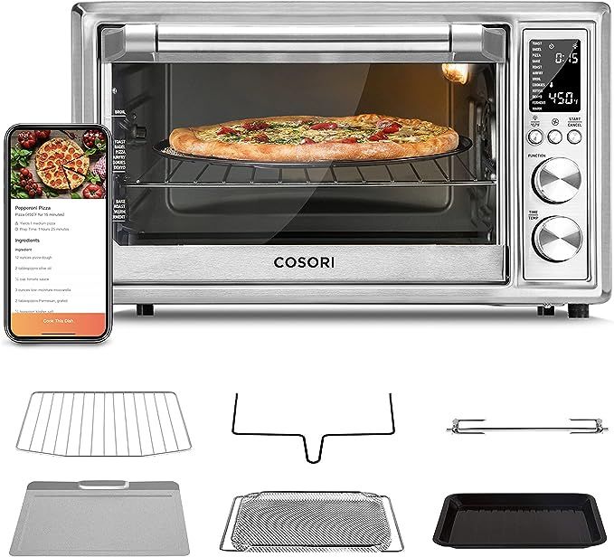 Amazon.com: COSORI Smart 12-in-1 Air Fryer Toaster Oven Combo Convection Rotisserie & Dehydrator ... | Amazon (US)