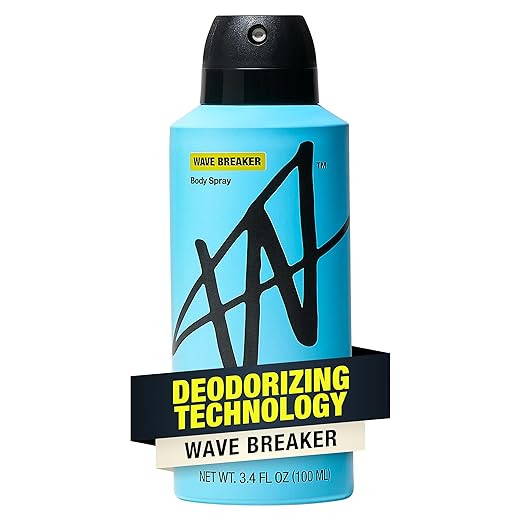 Jake Paul Wave Breaker Body Spray for Men By W, Odor Blocking Body Deodorant, Long Lasting Protec... | Amazon (US)