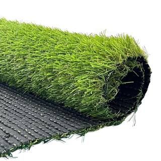 5 ft. x 7 ft. Green Artificial Grass Carpet 1.26 in. Mat for Outdoor Garden Landscape Balcony Dog... | The Home Depot