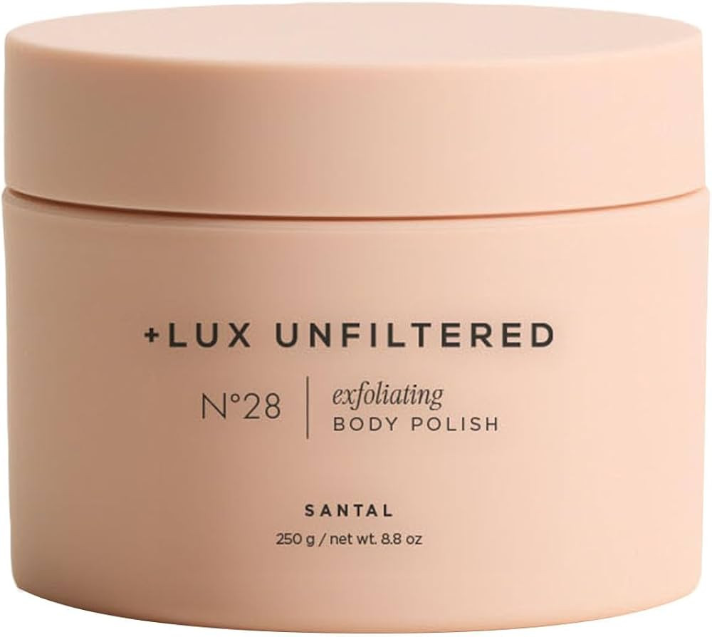 + Lux Unfiltered N°28 Exfoliating Body Polish in Santal - Exfoliating Body Scrub with Shea Butte... | Amazon (US)