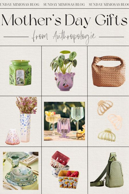 Mother’s Day Gift Ideas from Anthropologie! 💐

Anthro is my go-to for unique and beautiful gifts! Their candles always smell amazing and the colorful dinnerware & glassware is gorgeous 😍 Here are a few of my favorite gifts!

Mother’s Day gifts, gifts for Mother’s Day, Anthropologie candle, Anthropologie dinnerware, sling bag, cute dinnerware, summer tablescape ideas, Anthropologie gifts, Mother’s Day gift guide, gifts for mom

#LTKSeasonal #LTKGiftGuide #LTKhome