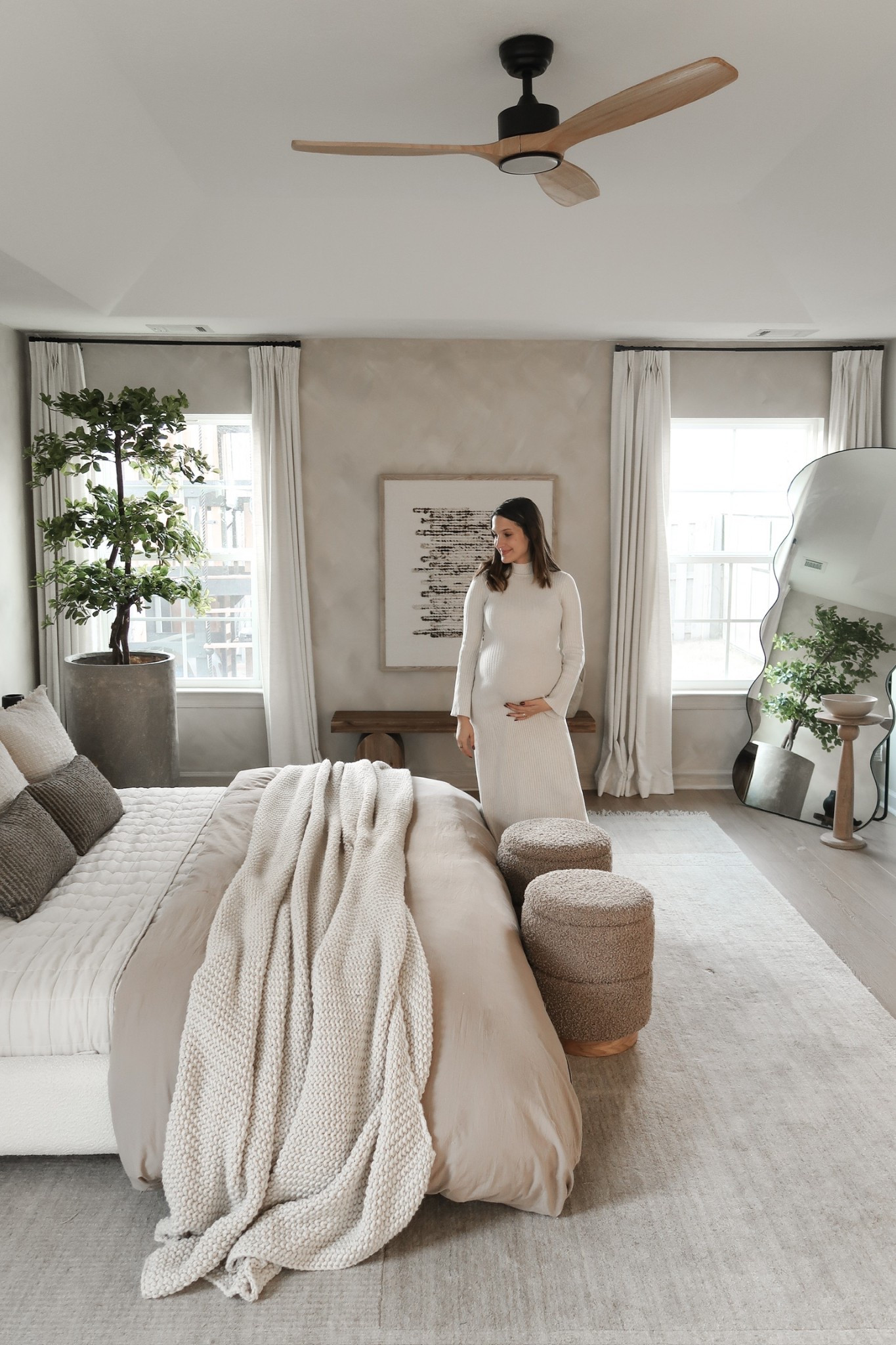 Turning my primary bedroom dreams into reality in 2025! ✨ I still can't believe how amazing the redesign turned out!! Your primary bedroom should be a beautiful, peaceful retreat, and I’m absolutely in love with how mine came together 😍🤎

Featuring organic modern vibes with finds from Wayfair, Target, and Amazon, this affordable yet earthy and textured space is everything I’ve wanted! 🌿 #OrganicModern #BedroomDesign #WayfairFinds #TargetFinds #AmazonBedding #AffordableDecor #EarthyVibes #TexturedStyle

#LTKHome #LTKStyleTip