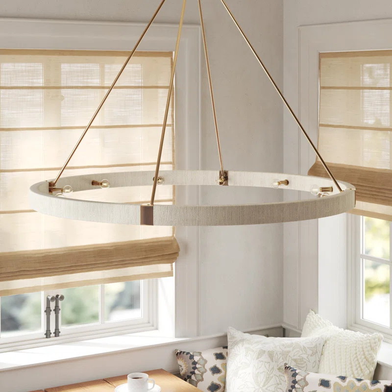 Dorrin Dimmable Wagon Wheel Chandelier | Wayfair North America