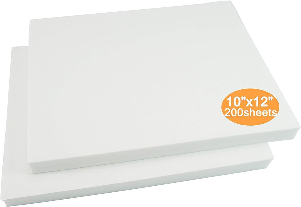 New brothread Tear Away Machine Embroidery Stabilizer Backing 10"x12" - 200 Precut Sheets - Mediu... | Amazon (US)