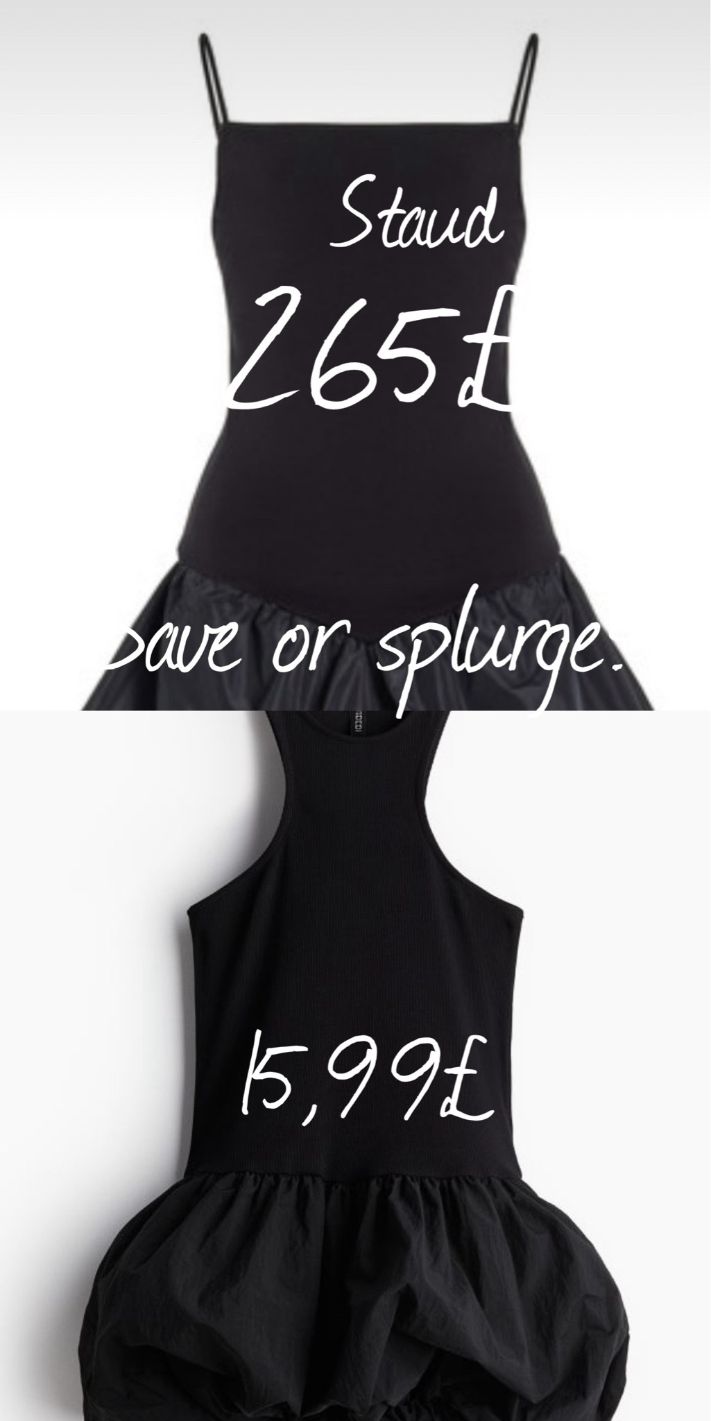 Hm dress, bubble skirt dress, black summer dress 

#LTKfindsunder50 #LTKstyletip #LTKeurope