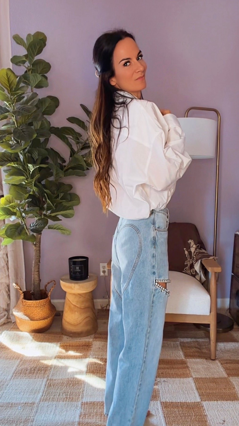 Hot take: once you find that pair of jeans, everything else in your closet becomes optional 😏👖

These aren’t just denim… they’re a moment.
The fit? Unreal.
The details? Elite.
The vibe? Effortless, cool-girl, main-character energy—every single time.

I’ve worn them dressed up, dressed down, coffee runs to cocktails, and somehow they never miss. Paired with a crisp cropped button-up and suddenly it’s giving I know exactly what I’m doing.

If you’re serious about your denim… these need to be in your rotation. Trust me on this one.



Wearing XS and 24 in denim

#NicoleColeeStyle #DenimObsession #CoolGirlStyle #EverydayChic #WardrobeStaples



#LTKOver40 #LTKSeasonal #LTKGiftGuide