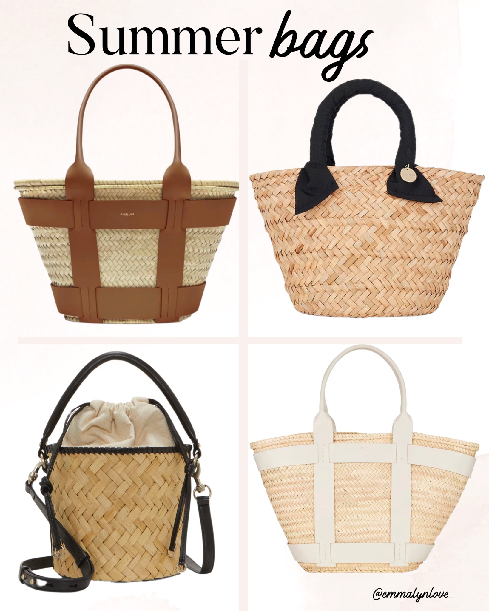 Summer bags, vacation bags, straw bags, straw tote. Summer must-have, summer accessories. Beach bag, 

#LTKSeasonal #LTKstyletip #LTKFind