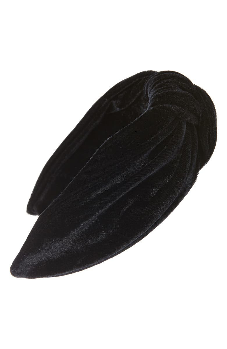 Ellie Knotted Velvet Headband | Nordstrom