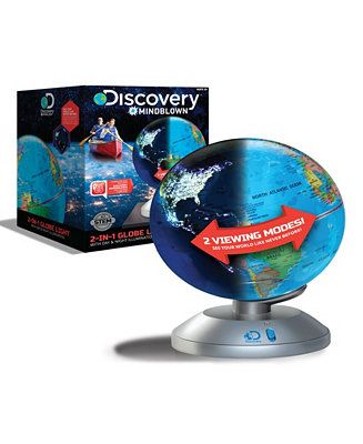 Discovery Mindblown Globe 2 in 1 Day and Night Earth | Macys (US)