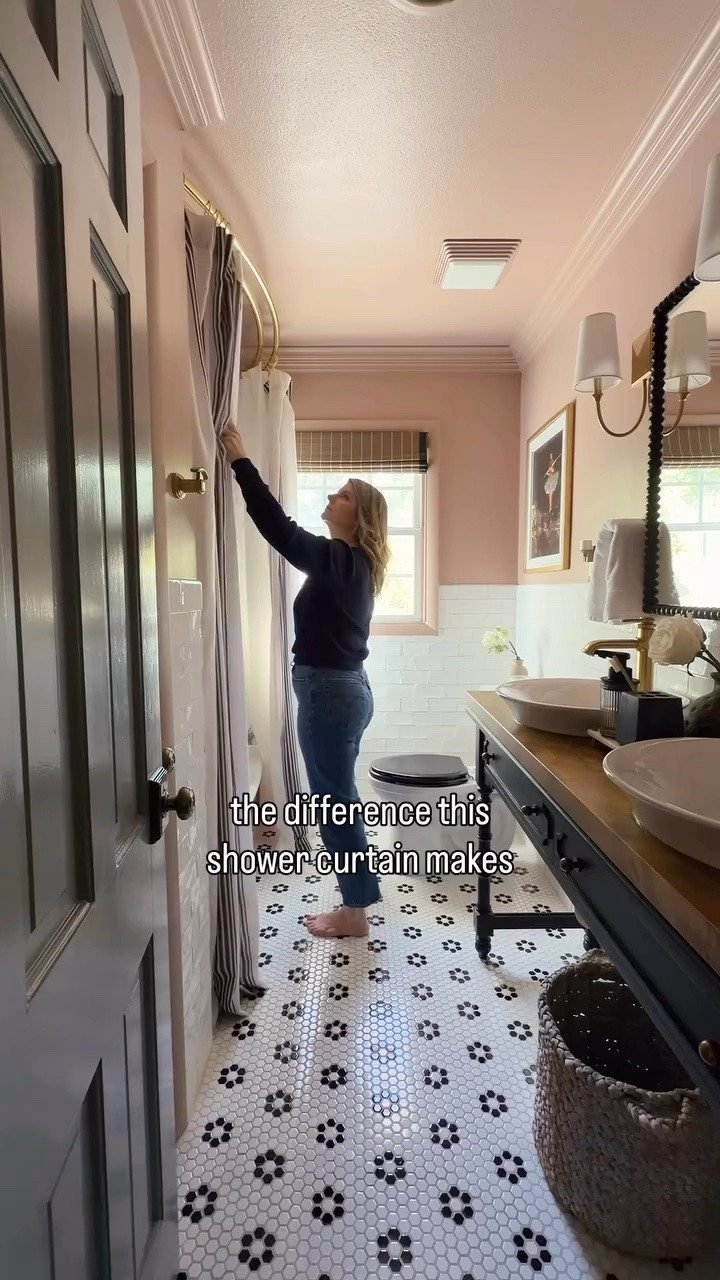 Genius hack to hide the clutter! 

Bathroom,decor, shower, kids, bathroom, powder, room, bathroom remodel

#LTKHome