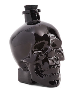 7.5in Glass Skull Bottle Decor | TJ Maxx