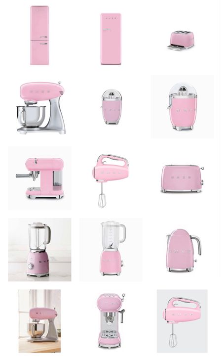 Gimme all the pink stuff for my kitchen! Valentines Day is a perfect time to treat yourself or your loved one! Start with some beautiful pink retro appliances! 

#LTKGiftGuide #LTKhome #LTKFind