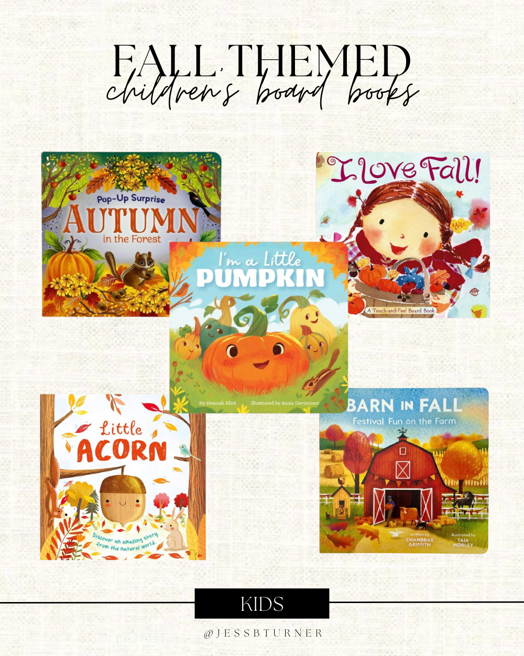 Fall themed children's board books 

 #LTKSeasonal #LTKBaby #LTKKids