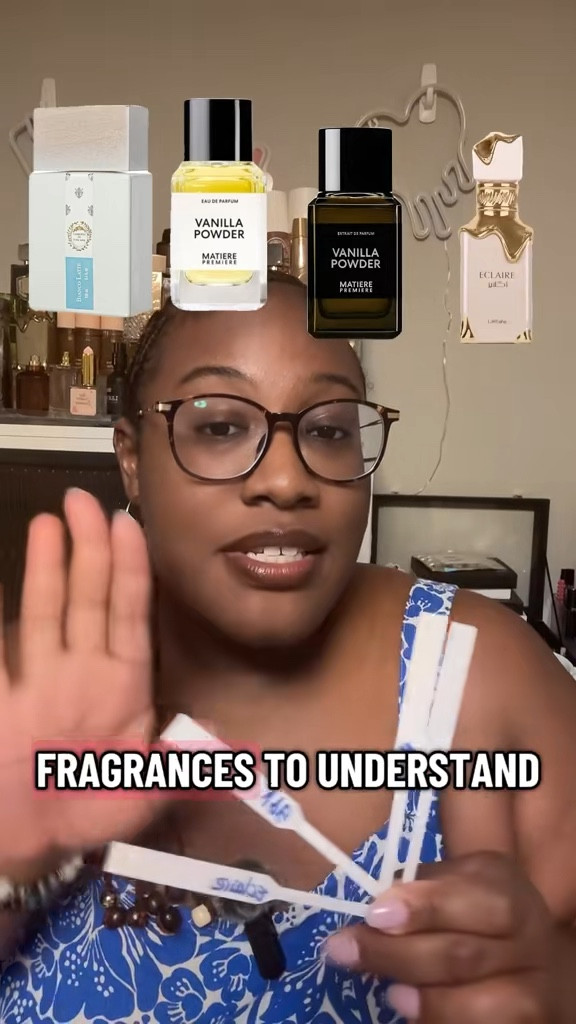 🔗Shoppable link 
4 amazing vanilla fragrances and how they compare.

From left to right 
-Bianco latte is a caramel vanilla fragrance that’s classic and crowd pleasing. If you love sweet vanilla ice cream with a drizzle of caramel you’ve come to the right place. 
-Vanilla powder is a coconut woody vanilla it’s got a slight hint of spice and it’s very lactonic and creamy. If you love thick milky coconut this can do no wrong.
-Vanilla Powder extrait is Vanilla Powder with the vanilla note turnt up and the palo santo turned up even more. It’s thicker, richer, with a higher oil concentration and it’s orgasmic on skin. You won’t stop being able to smell yourself
-Lastly is Eclaire which is a spin off, schmoop, inspired by, clone, however you wanna call it of Bianco latte and is the most viral interpretation besides cream velvet.

Get your nose on these today! I’ll link ways for you to purchase these and how to find samples. 

#LTKGiftGuide #LTKBeauty #LTKSeasonal