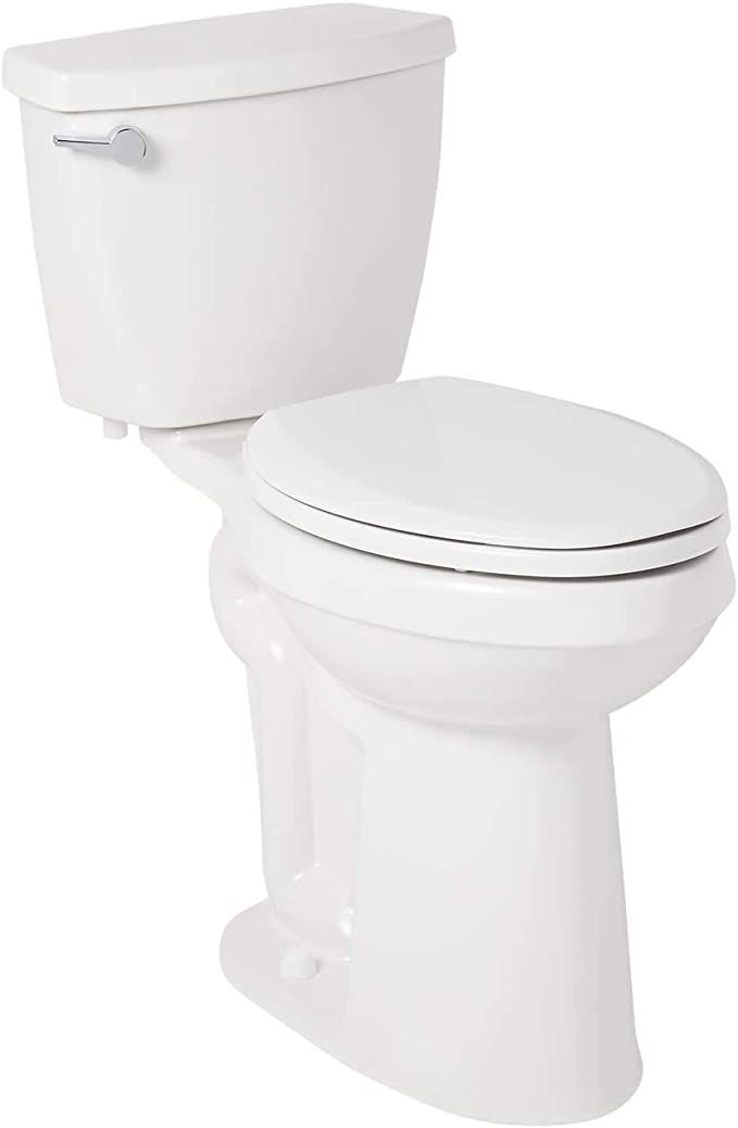 Signature Hardware 443039 Bradenton 1.28 GPF Two-Piece Elongated Toilet - 21" Bowl Height, Standa... | Amazon (US)