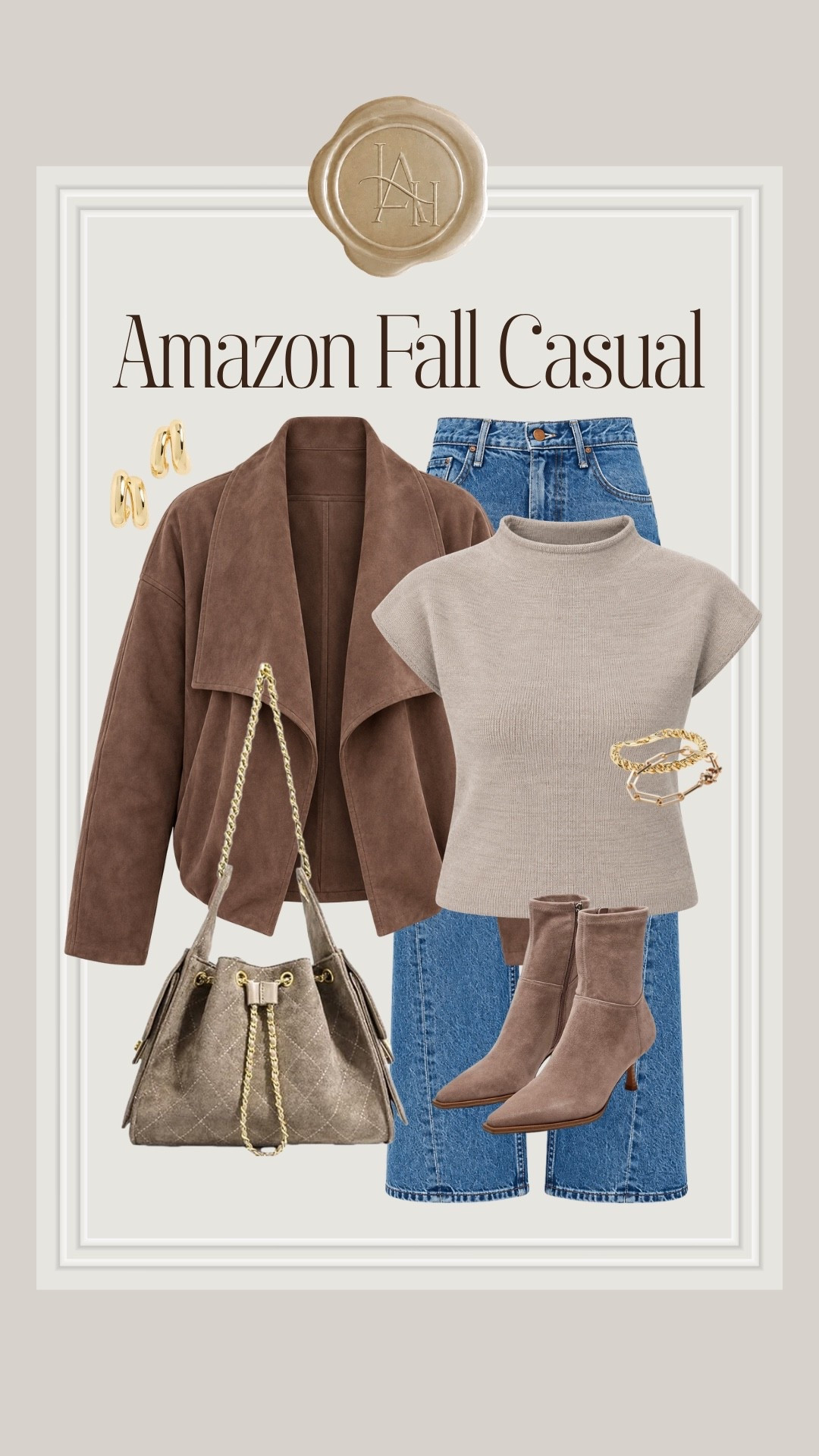 I'm obsessing over these cute new jeans from Mother. I think they pair perfectly with this open front suede jacket. Elevated, chic, and polished for all fall events!

#LTKootd #LTKgrwm