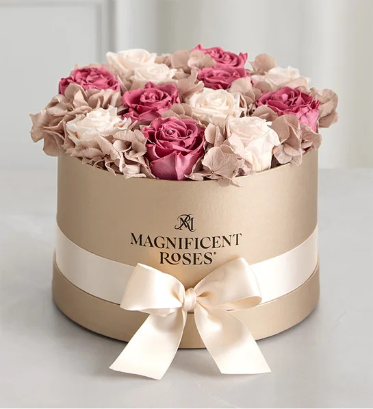 Magnificent Roses® Preserved Vintage Rose Medley | Harry & David
