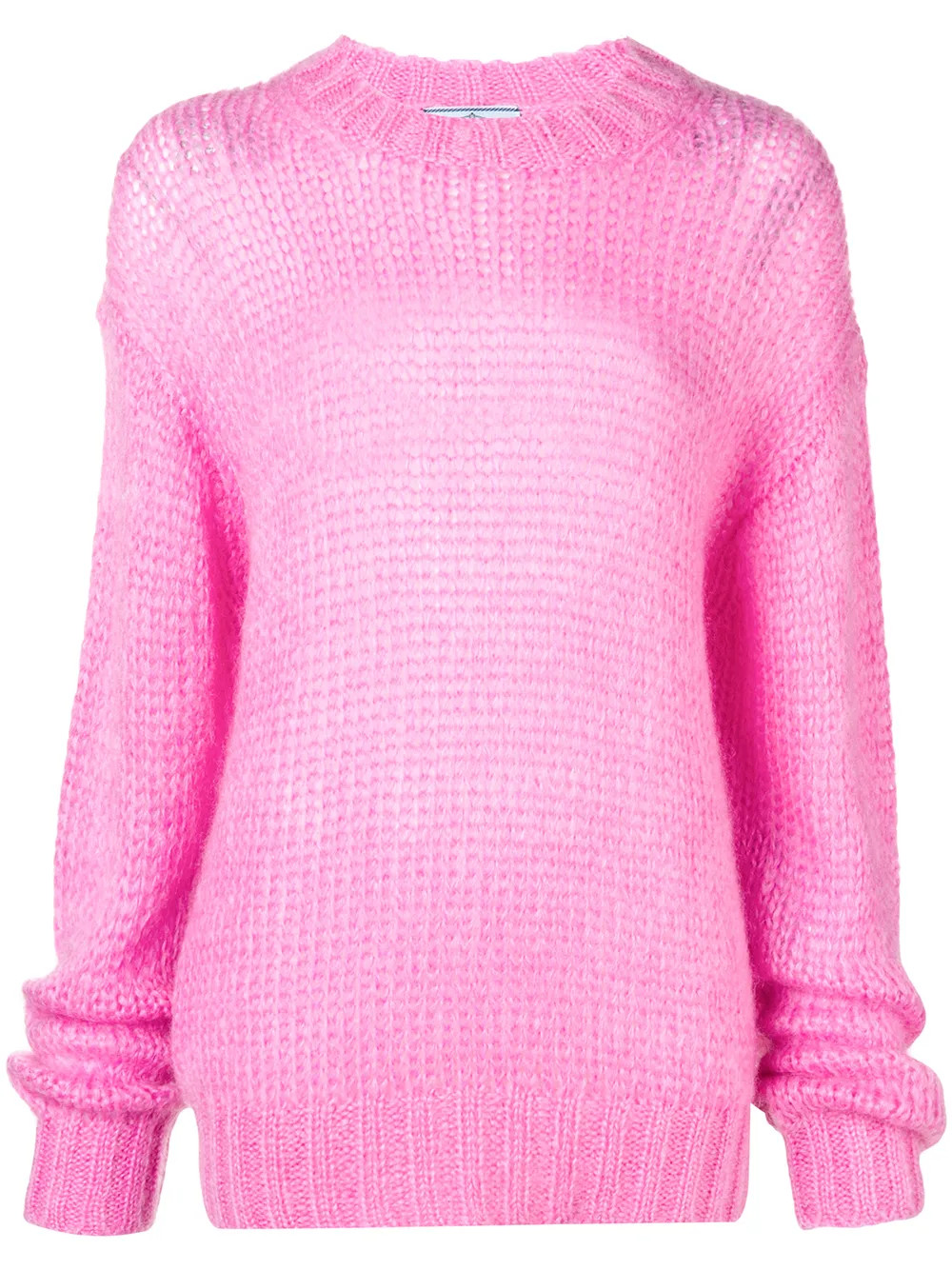 Prada chunky knit sweater - Pink | FarFetch Global