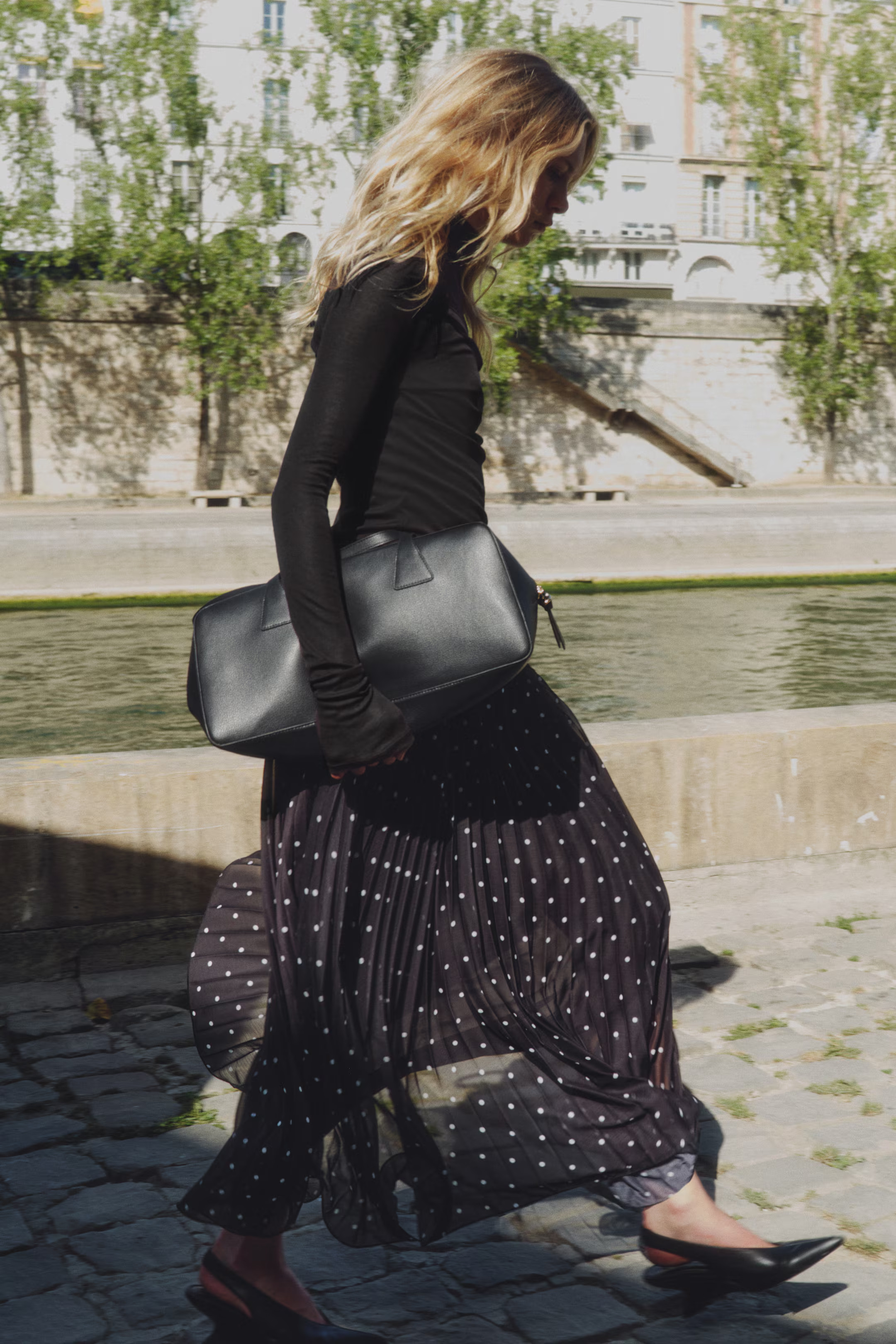 Sheer Pleated Skirt | H&M (US + CA)