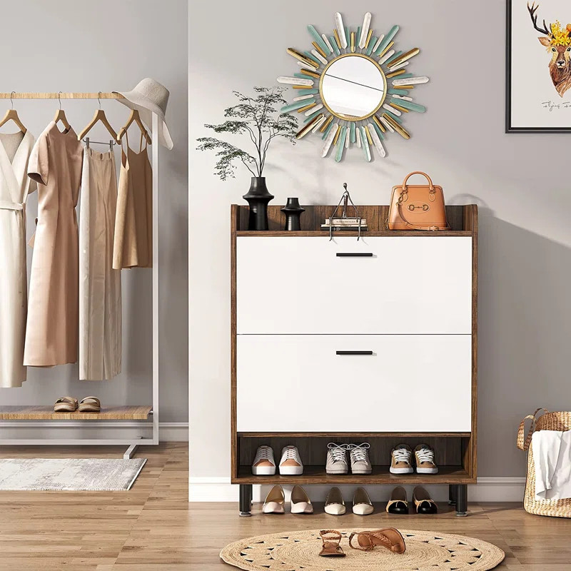 22 Pair Shoe Storage Cabinet | Wayfair North America